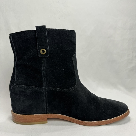 Cole Haan Suede Ankle Boot MSRP $298 US10 Black - Picture 1 of 8